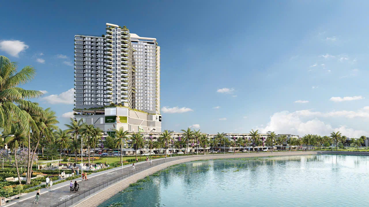 phối cảnh chung cư hacom tower